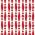 Vliegengordijn kralen rood transparant 90x210cm